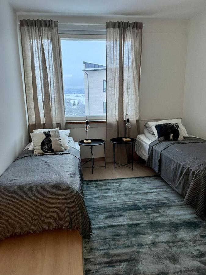 Ferienwohnung Ylimmaen Kerroksen Tilava Kolmio Jokinaekymaellae Rovaniemi Exterior foto